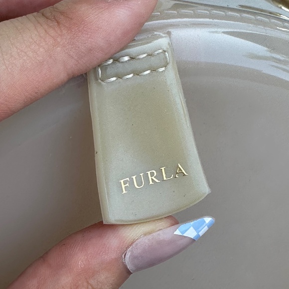 Furla Candy Boston Tote – Large Stone Jelly PVC Bag - Picture 10 of 10